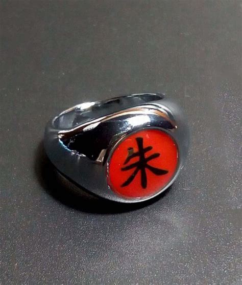 Bist du egoistisch oder beeinflussbar? Naruto Akatsuki Ring Red - Anime Store