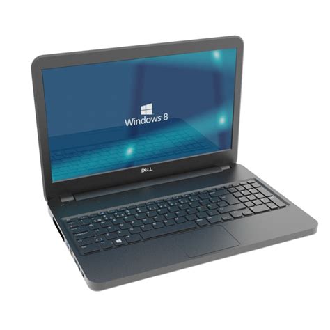 Dell Laptop 3d Model Turbosquid 1212354