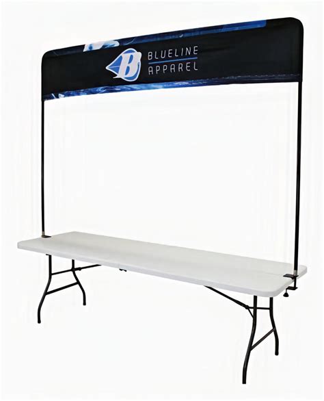 Table Banner Header Package Trade Show Table Displays