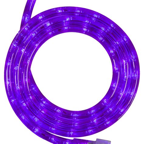 In order to answer which bulb style gives off the truest purple light, we need to look at what colors make up purple. LED Rope Lighting - 18' Purple LED Rope Light, 120 Volt