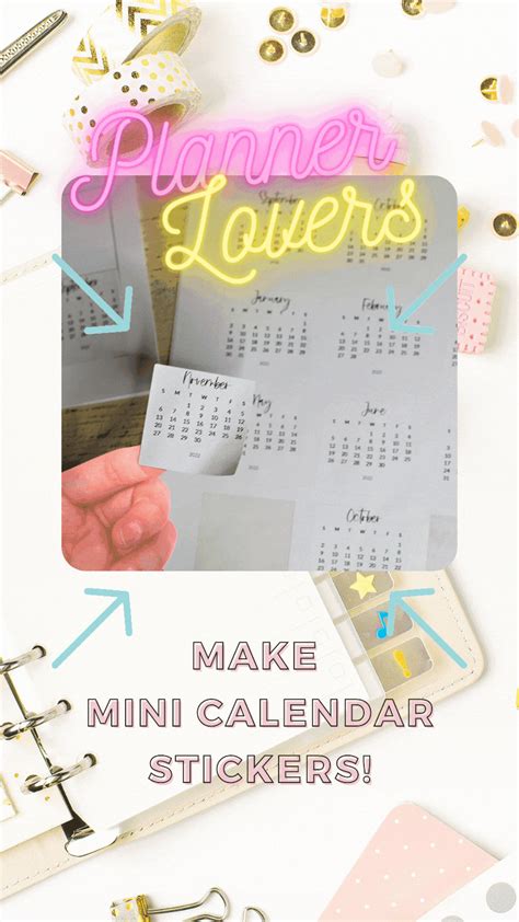 2022 And 2023 Png Calendar Monthly Calendar Stickers Digital Etsy