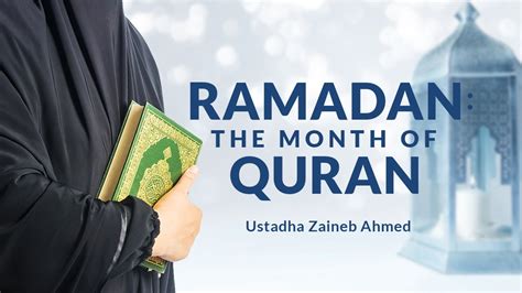 Ramadan The Month Of Quran Youtube