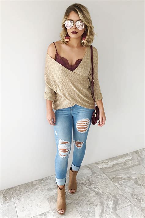 On Another Level Sweater Mocha Clothes Women Clothing Boutique Fashion