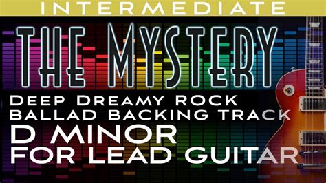 The Mystery - Deep Dreamy Classic Rock Ballad Guitar Backing Track Jam