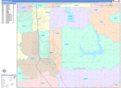 Digital Maps Of Norman Oklahoma