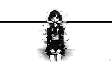 Black And White Anime Wallpapers Wallpapers High Resolution