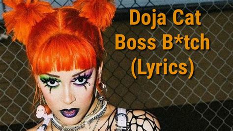 Doja Cat Boss B Tch Lyrics Youtube