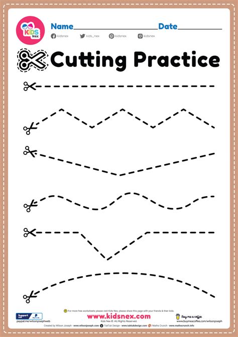 Free Printable Cutting Activities For Preschoolers Farrah Printable