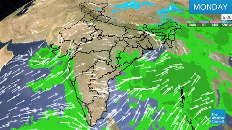Satellite View And Forecast For Cyclone Vayu The Weather Channel