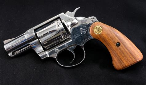 Colt Sf Vi 38 Special Stainless 2 Revolver Auctions Online Revolver