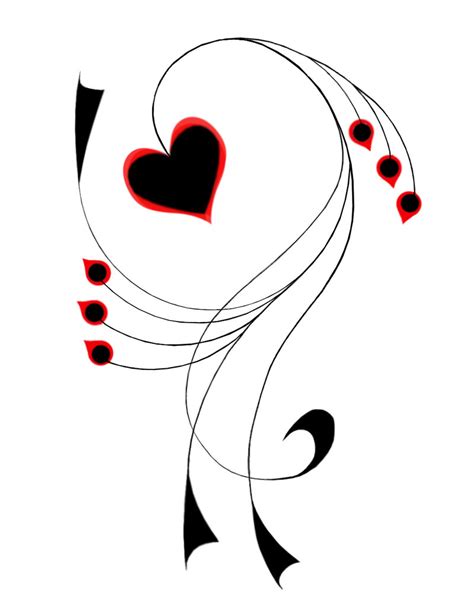 Star And Heart Tattoo Designs Clipart Best