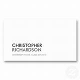 Pictures of Business Student Business Cards