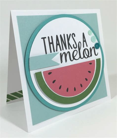 Courtney Lane Designs Cricut Watermelon Card