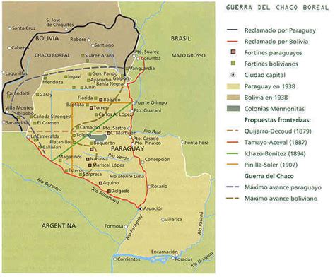 El chaco es un desierto. La guerre du Chaco,Bolivie vs Paraguay