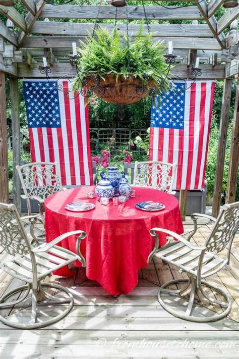 Easy Th Of July Outdoor Decorations Entertaining Diva