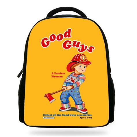 Kollegg Good Guys Chucky 3d Print School Bags Students Casual Large