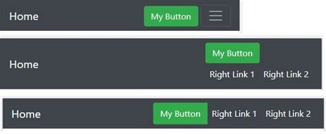 This blog post lists our best bootstrap navbar examples. html - Bootstrap 4 navbar right align with button that ...