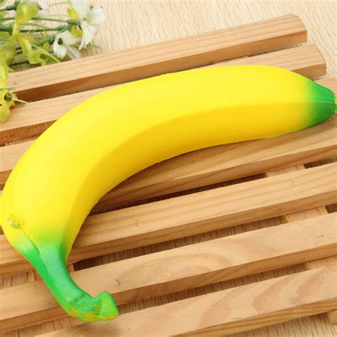 Squishy Banana Toy Slowing Rising Scented 18cm T
