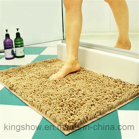 Over 100 years of heritage in every rug China Tufted Microfiber Polyester Chenille Long-Pile ...