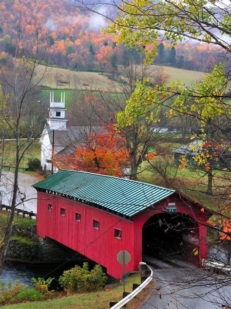 Best Covered Bridges In Vermont Vermont Covered Bridge West