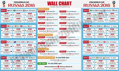 Icc men's t20 world cup 2021 confirmed in india and 2020 postponed to 2022 in australia | image credit: Fifa World Cup 2018 Schedule | Copa del mundo 2018, Rusia ...