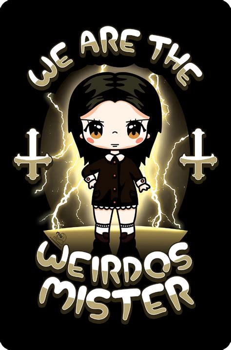 Mio Moon We Are The Weirdos Mister Small Tin Sign Grindstore