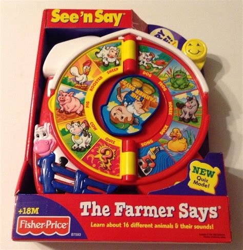 Fisher Price The Farmer Says See N Say Educational Baby Toddler Toy