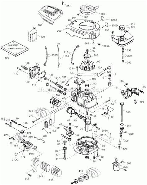 Toro Lawn Mower Engine Parts Diagram