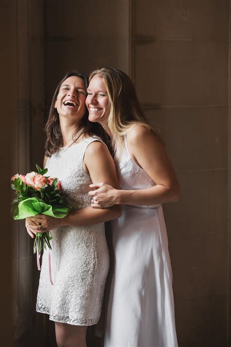 Two Brides At City Hall San Francisco City Hall Wedding Photographer