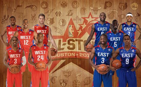 Free Wallpapers Nba All Stars Basketball West East Chris Paul Kobe