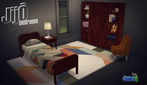 Jijō Bedroom Set By Kiara Rawks At Onyx Sims Sims 4 Updates