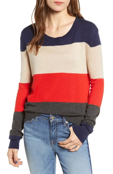 Splendid Stripe Sweater Nordstrom Cute Sweaters For Fall Stripe