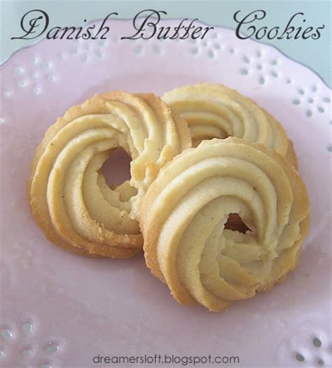 Well today, we will be sharing a simple recipe to make classic danish using only 6 ingredients, this is a simple recipe to rejuvenate those childhood memories that we have with the blue cookie tins. DreamersLoft: Danish Butter Cookies