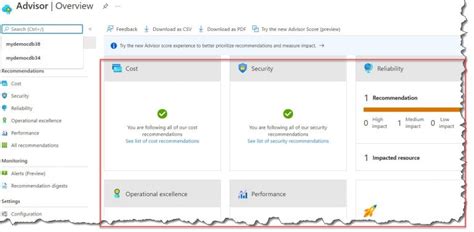 Which Task Can You Perform By Using Azure Advisor Azure Lessons