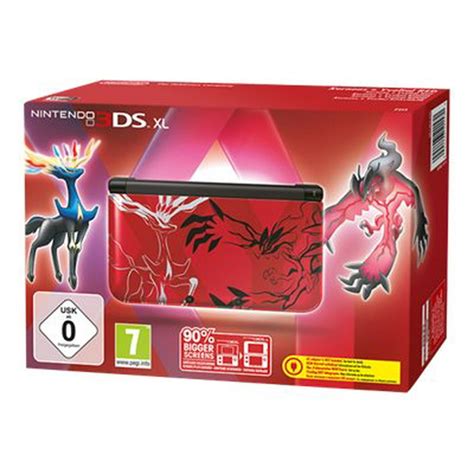 Nintendo 3ds Xl Pokemon Limited Edition Handheld Game Console Red