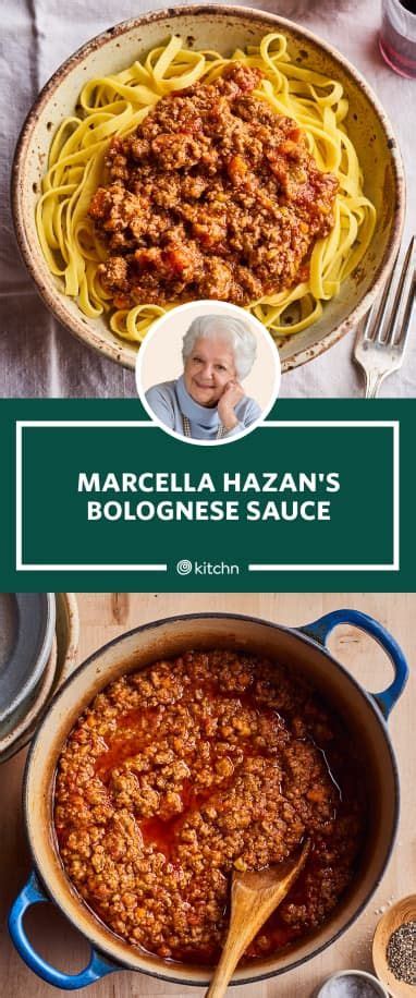 Marcella Hazans Bolognese Sauce Confirms Shes The Queen Of Italian