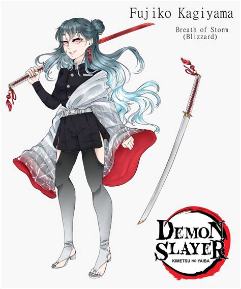 Kny Fujiko Kagiyama By Ekkodahl On Deviantart Slayer Demon Anime Oc