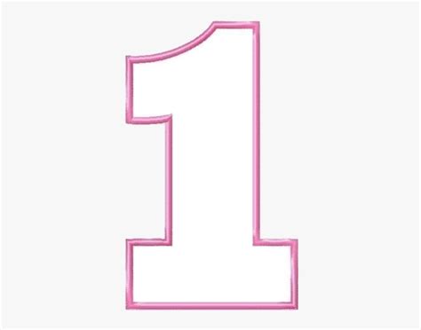Number 1 Birthday Clipart Uploaded By The Best User - Birthday Number 1