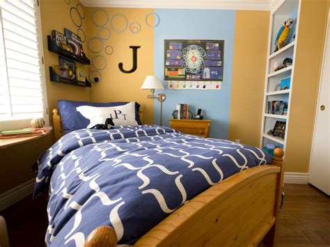 Great ideas for your teenage guys gallery spaceefficient boys of great cool bedroom furniture that youll fall in gallery spaceefficient boys room inspirational bedroom ideas for small room ideas are some references to. Small Boy's Room With Big Storage Needs | HGTV