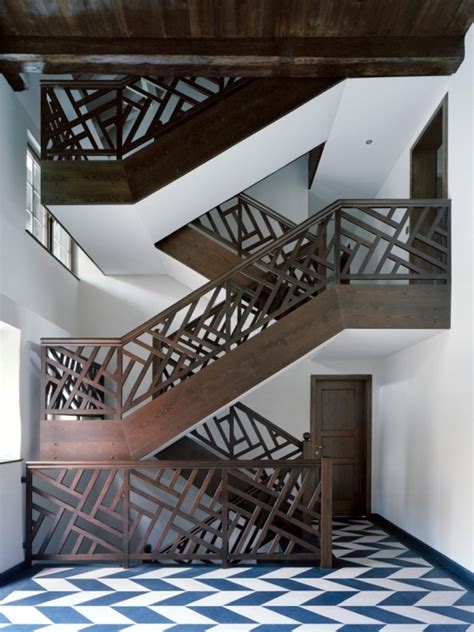 These structures allow to use a back entrance to the building while decorating exterior walls. Interior Design Inspiration For Your Staircase | HomeDesignBoard