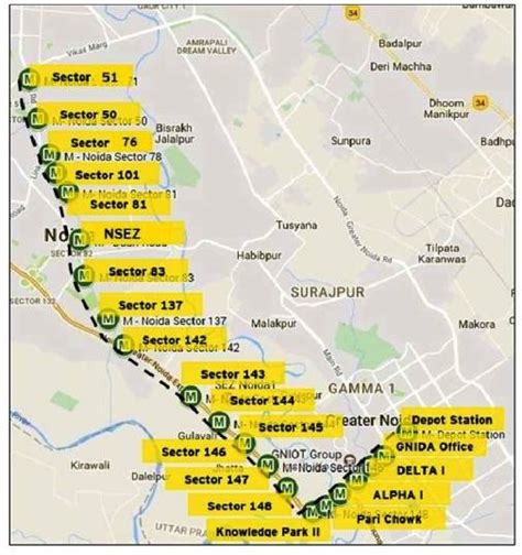 Noida Map Sector Wise