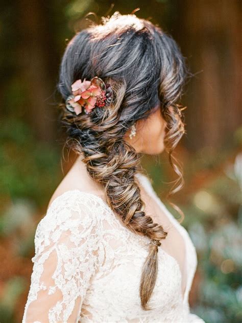 47 Boho Wedding Hairstyles Braided Half Up Guest And More