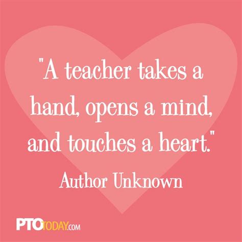 Inspirational Quotes For Teachers And Parents Image Quotes