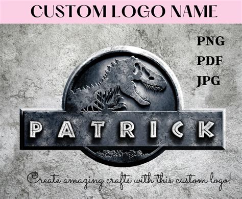 Jurassic World Jurassic Park Party Party Banner Cut Design Print