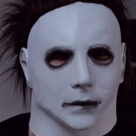 Michael Myers Mask Fancy Dress Prop Cosplay Halloween Latex Full Head