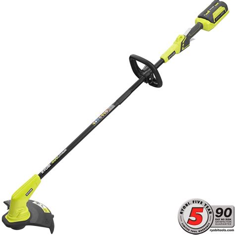 Ryobi Volt Lithium Ion Cordless String Trimmer Ry The Home Depot