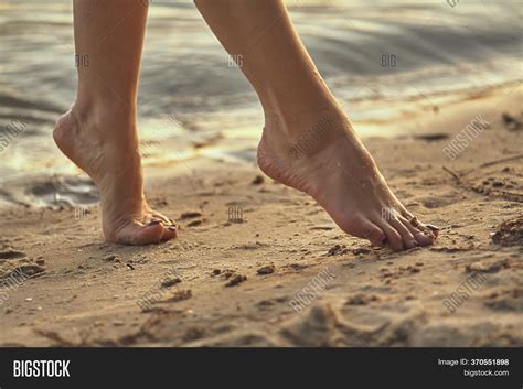 Female Feet Barefoot Image Photo Free Trial Bigstock