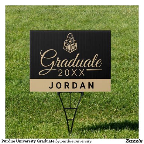 Graduation Yard Signs Graduation Banner Purdue University University