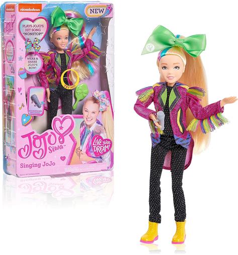 Amazon.com: JoJo Siwa 10 Inch Singing Doll, Sings Hit Song Titled "Non