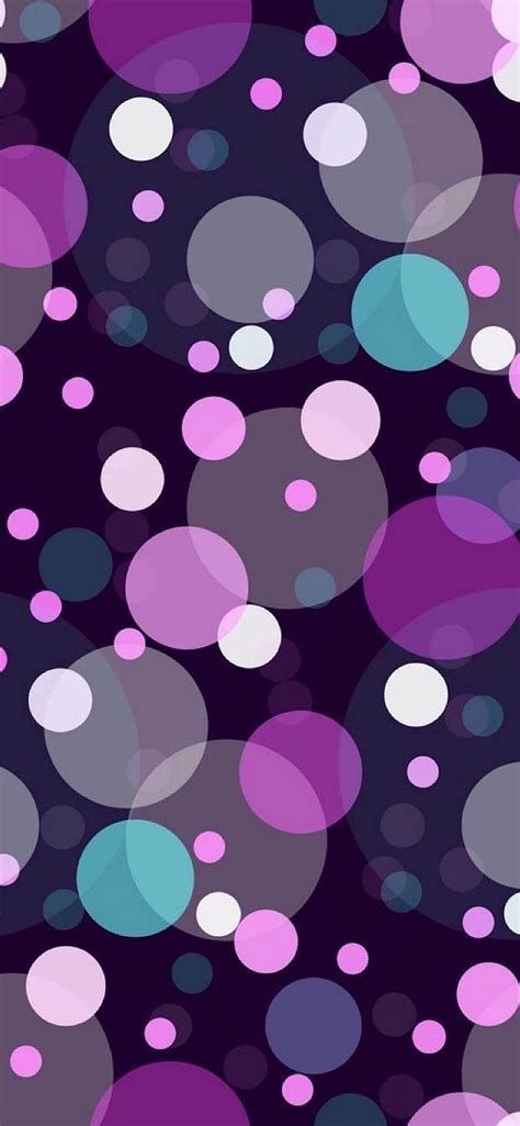 Polka Dots Blue Circles Colorful Polkadots Purple Hd Phone Wallpaper Peakpx
